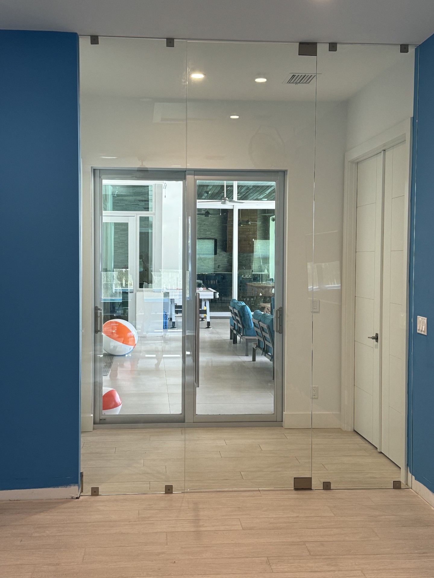 Glass partition and door project by RG Glass
